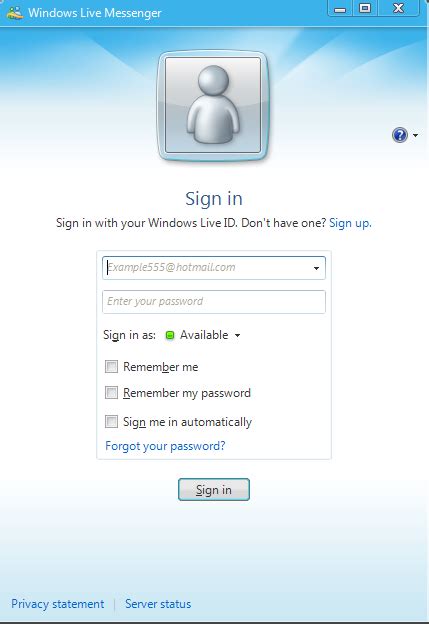 msn messenger outlook sign in.